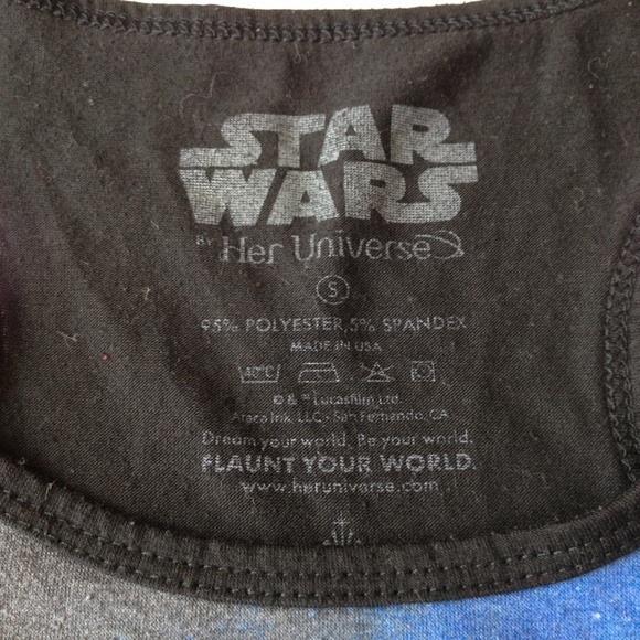 *3/$45* Star Wars Vintage Racerback Tank - Picture 3 of 3